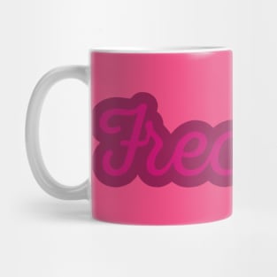 Freckles. pink Mug